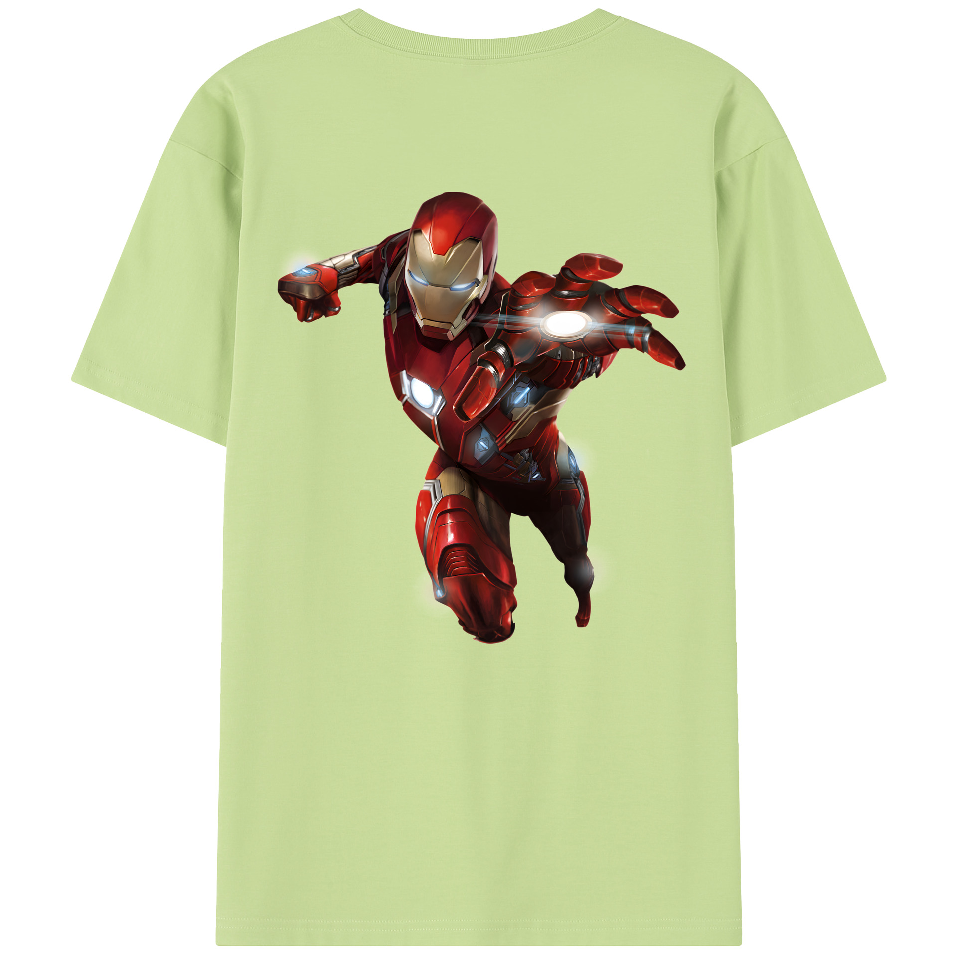 （画像用） アベンジャーズ The Avengers 綿100％半袖Tシャツ（背面プリント）